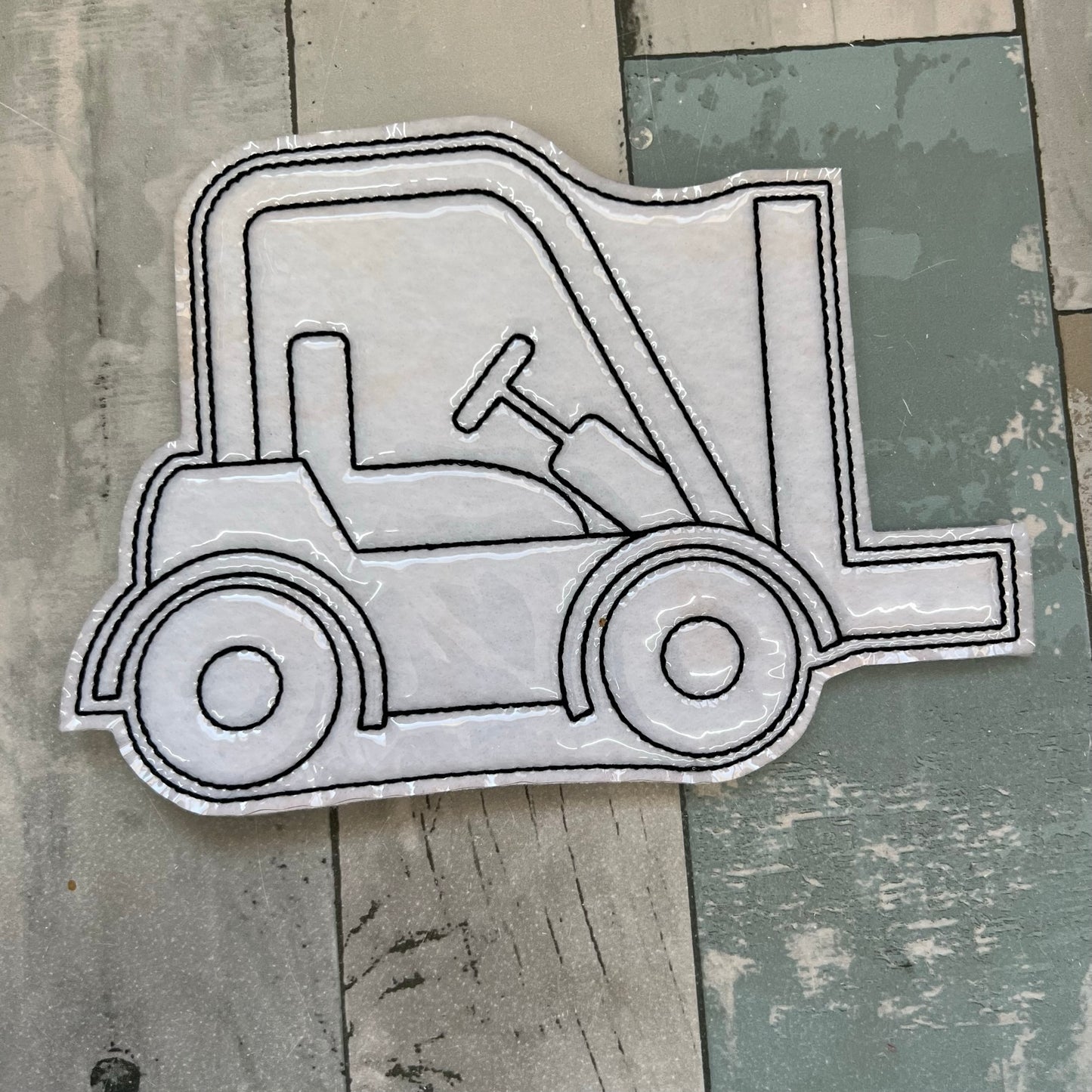 Construction Vehicles Colouring Dolls