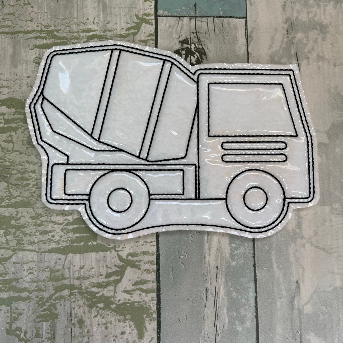 Construction Vehicles Colouring Dolls
