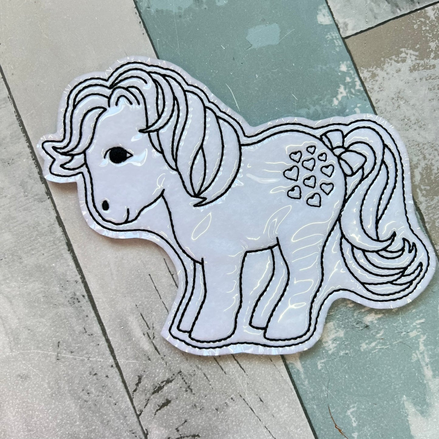 Horse Colouring Dolls