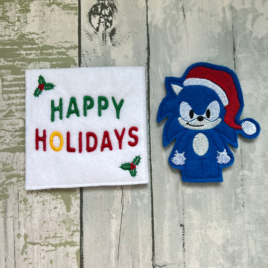 Lightning Fast Felt Finger Puppet with Pouch