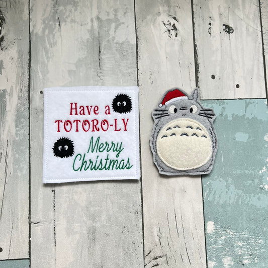 Character Cat Felt Finger Puppet with Pouch