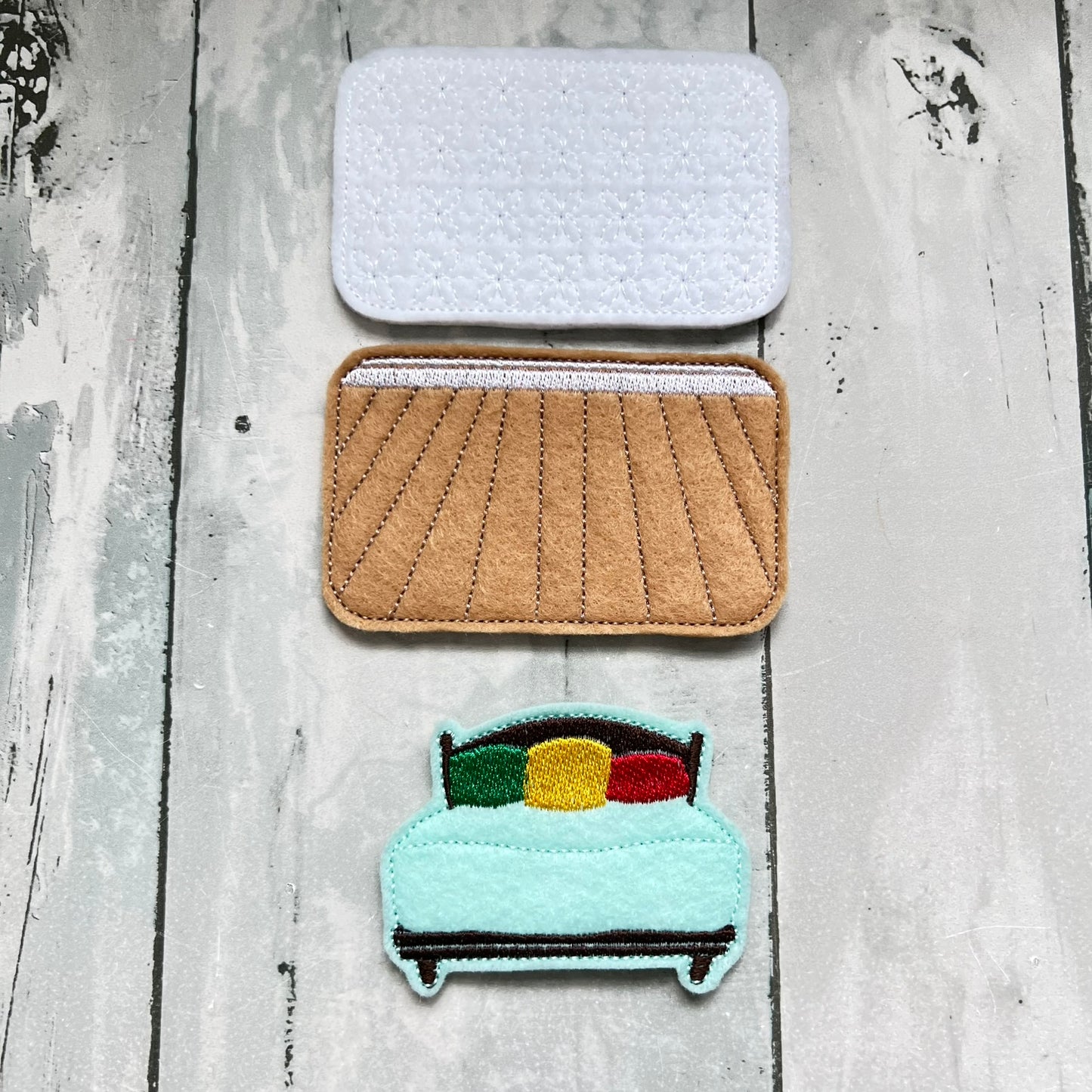 5 Little Monkeys Felt Pocket Play Set With Tin