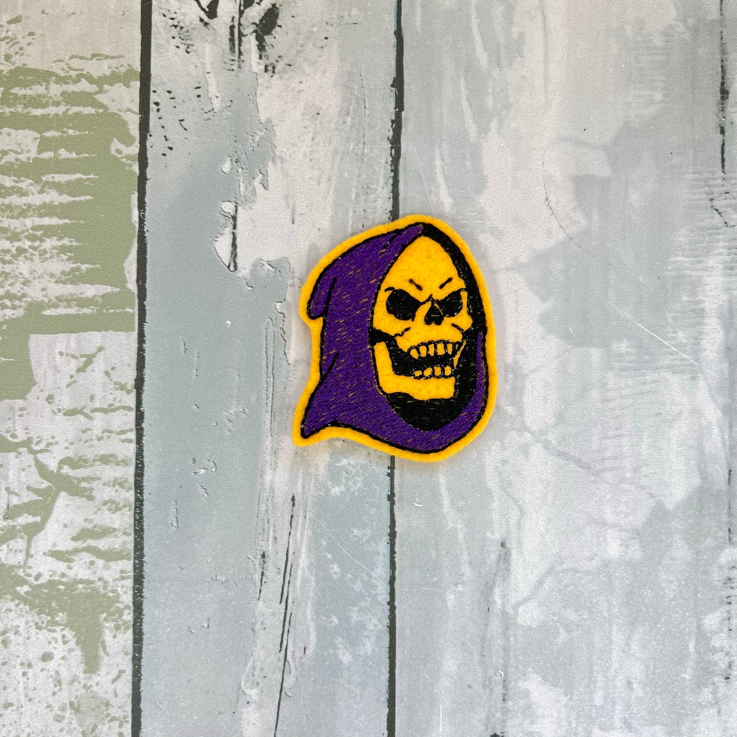 Evil Ruler Felt Snap Hair Clip