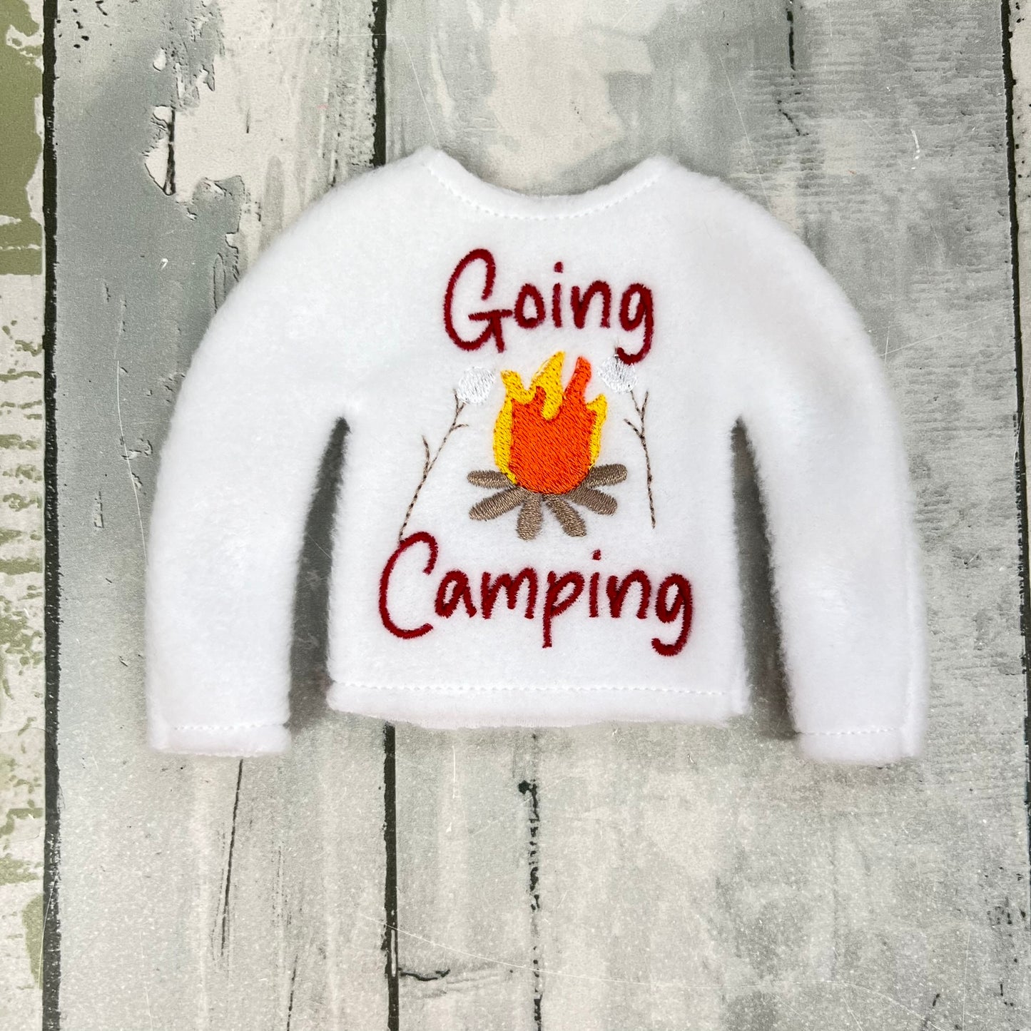 Going Camping Elf Sweater