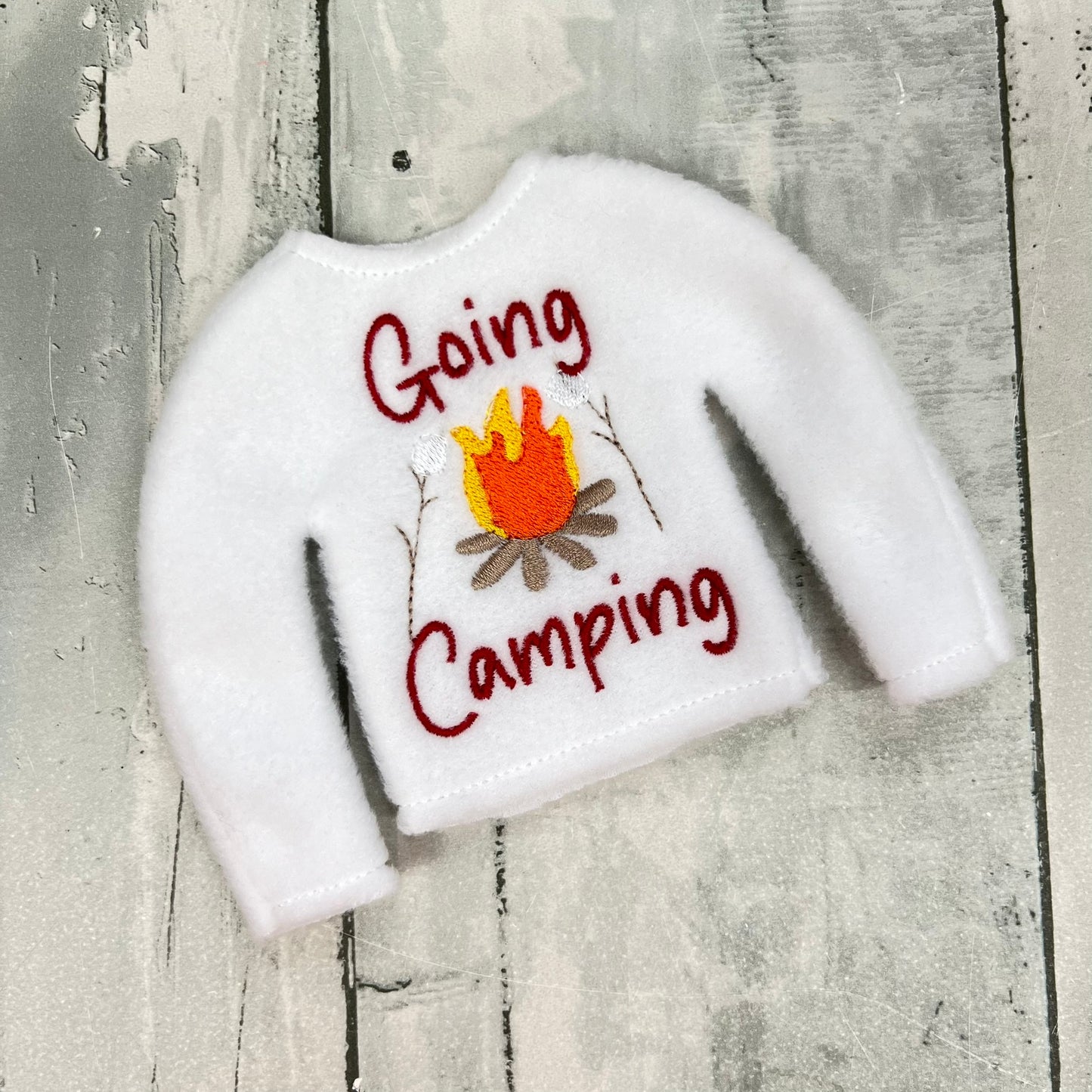 Going Camping Elf Sweater