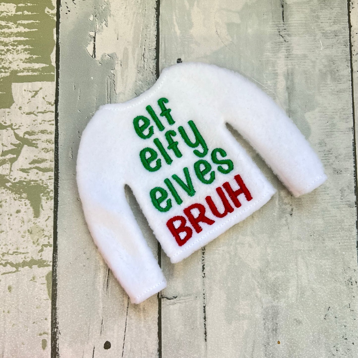 Bruh Elf Sweater