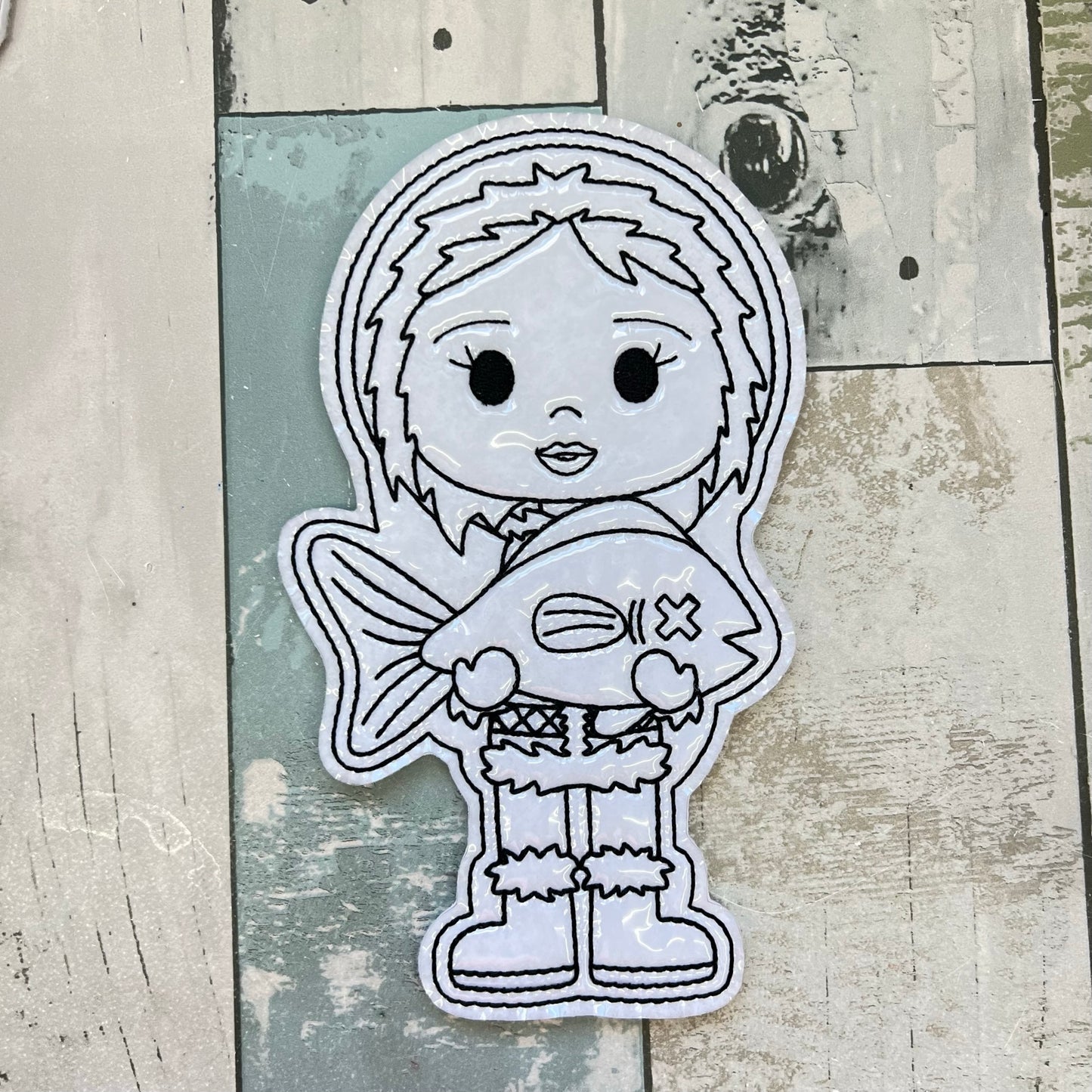 Eskimo Colouring Dolls