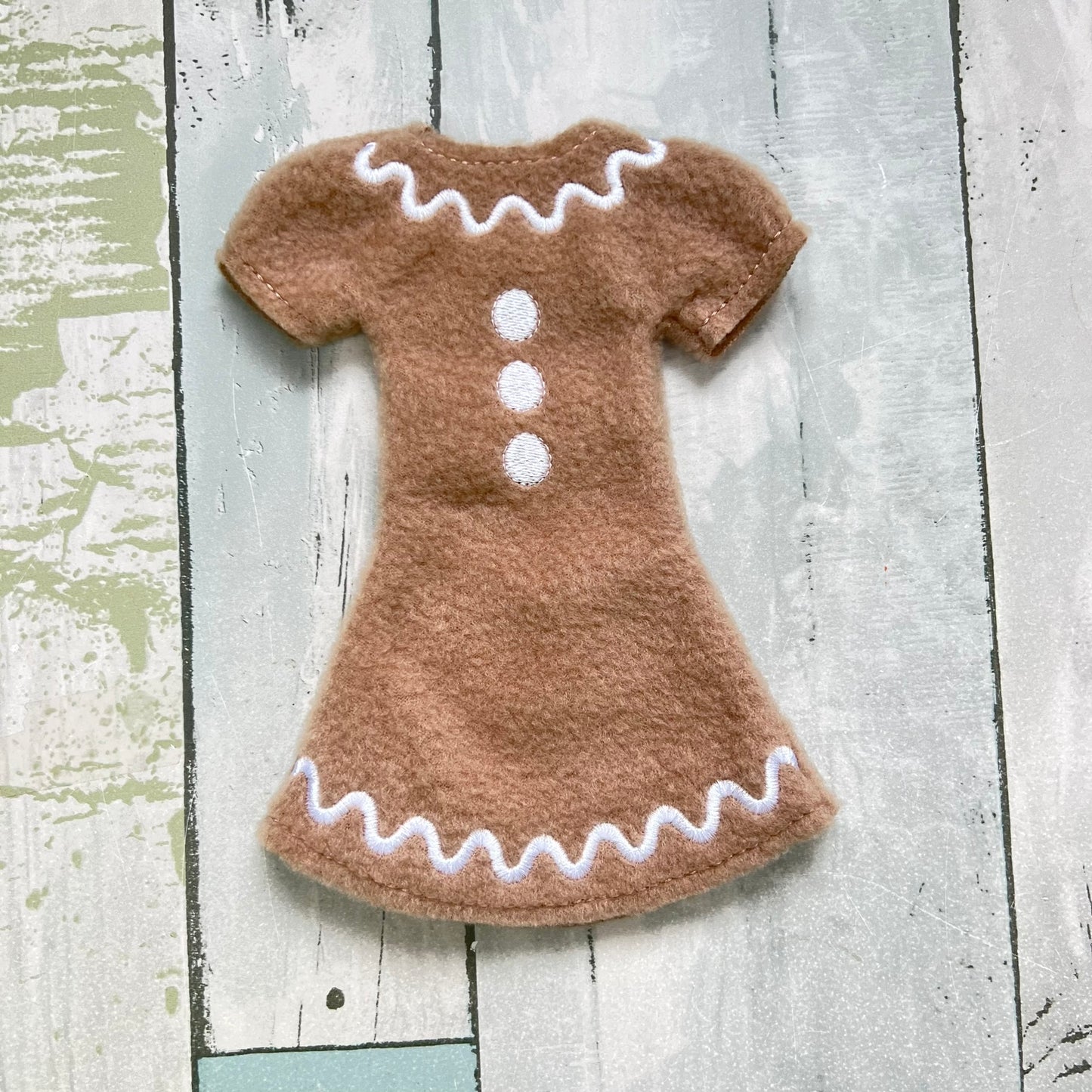 Gingerbread Elf Dress