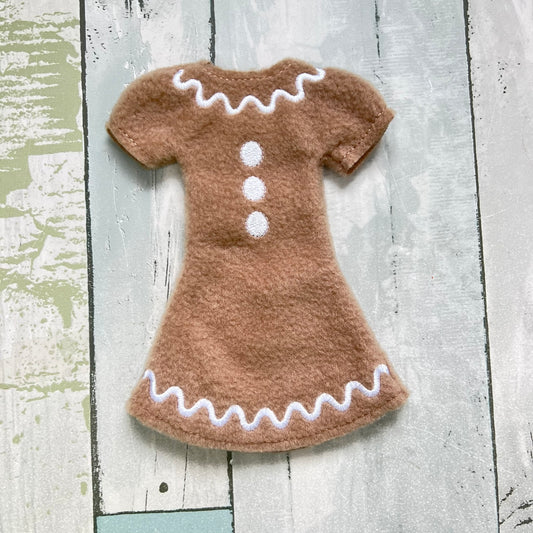 Gingerbread Elf Dress