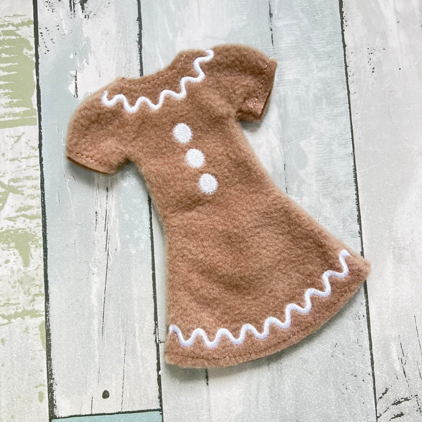Gingerbread Elf Dress