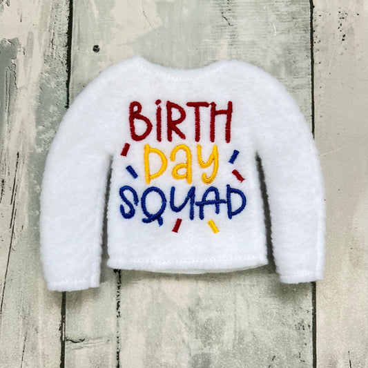 Birthday Squad Elf Sweater