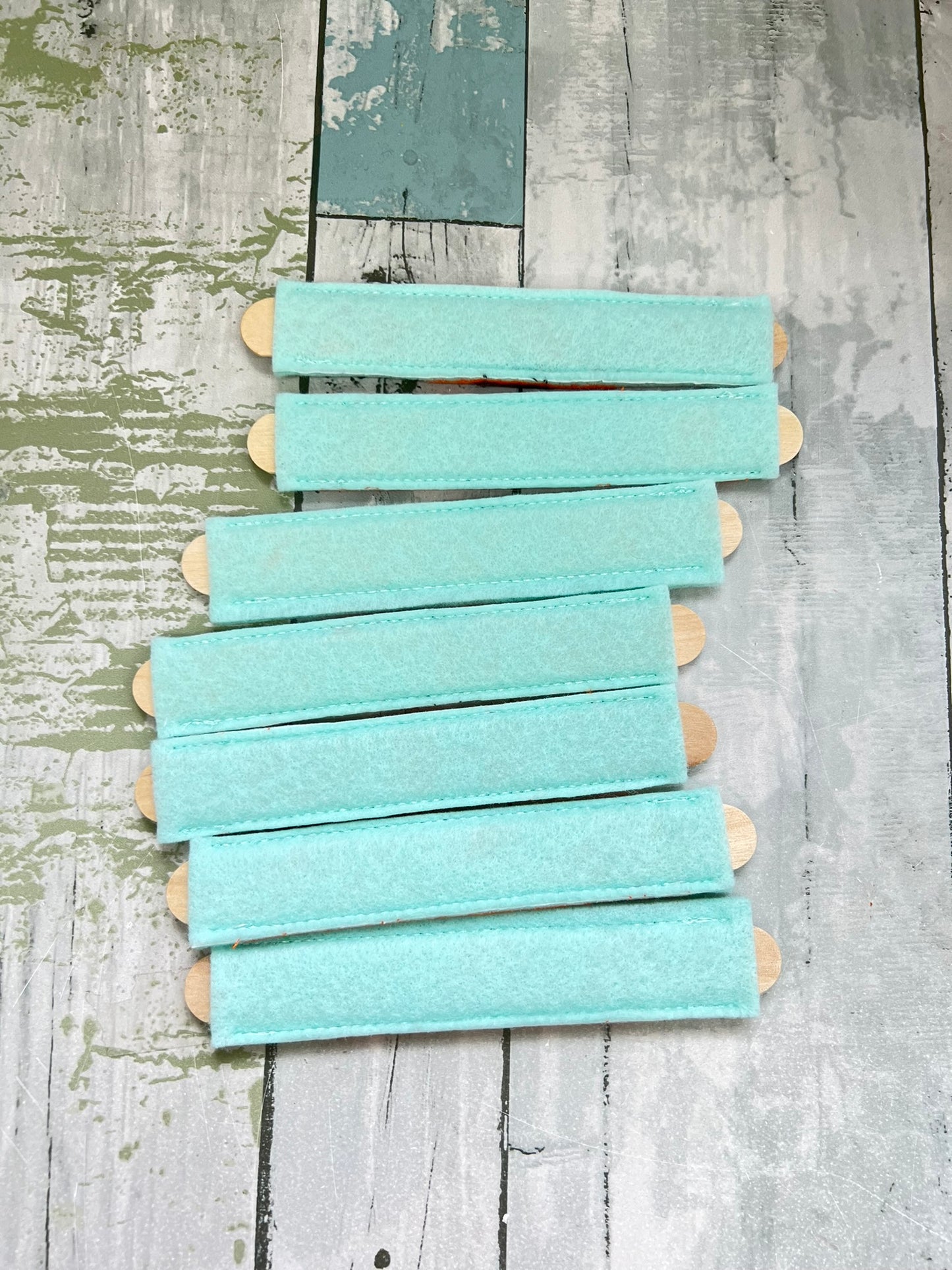 Pumpkin Felt Stick Puzzle