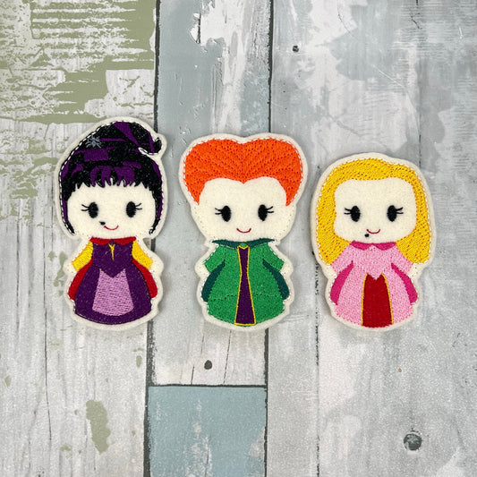 Witch Sisters Finger Puppets