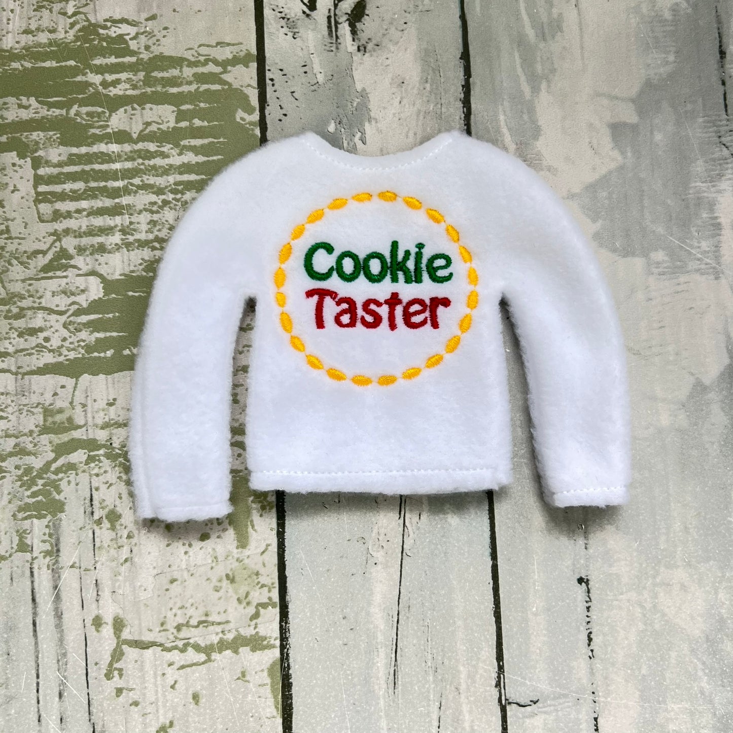 Cookie Taster Elf Sweater