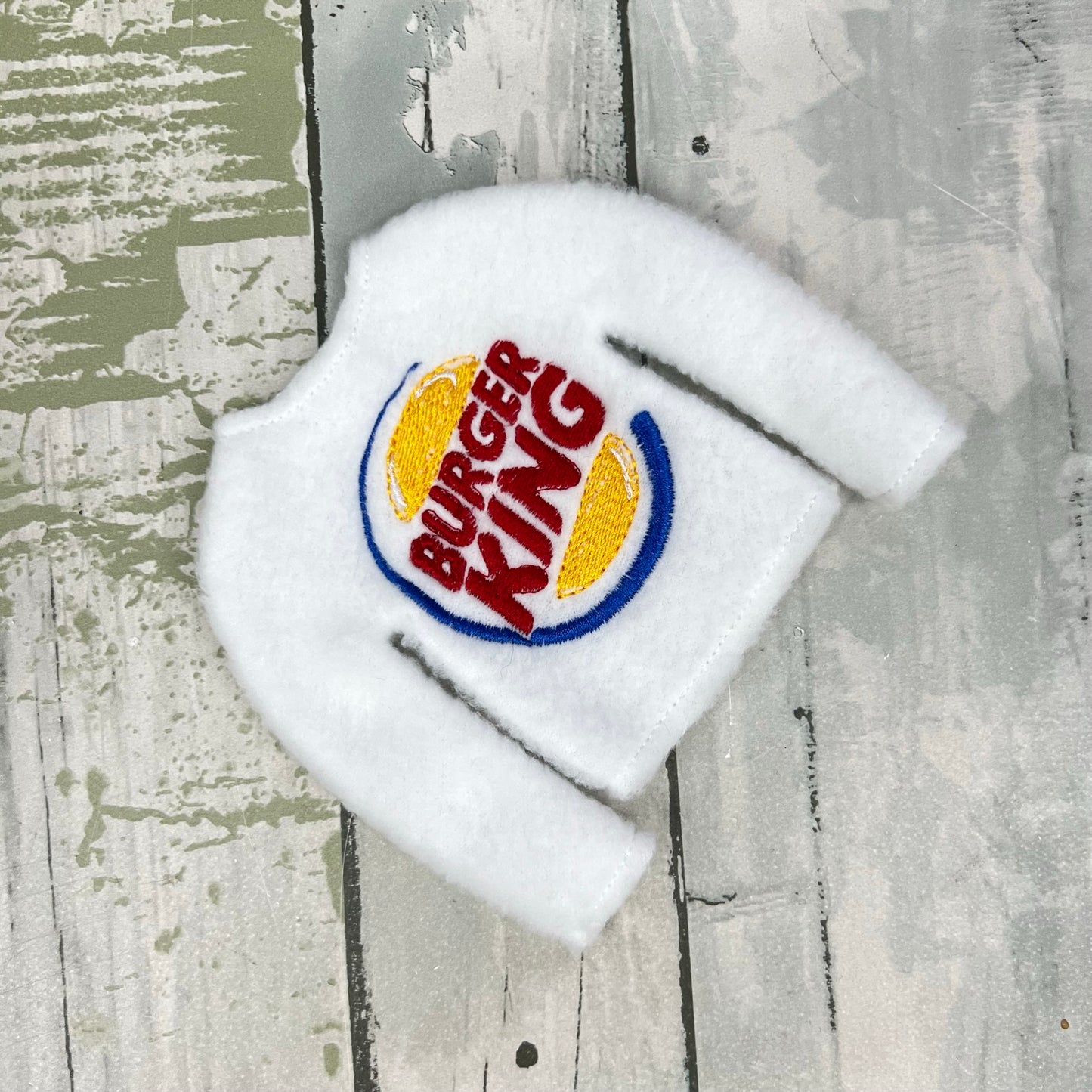 Fast Food Royalty Elf Sweater