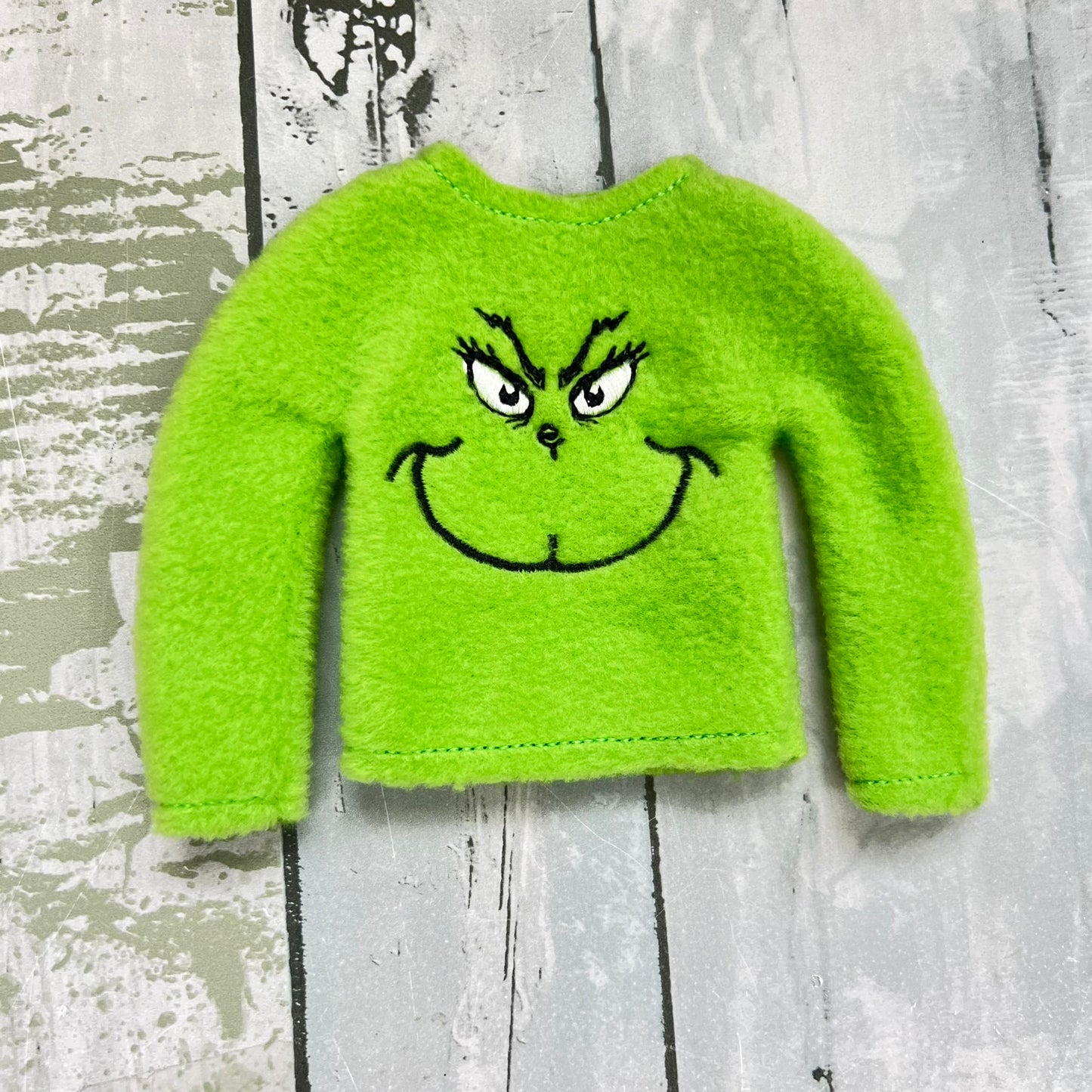 Mean Green Elf Sweater