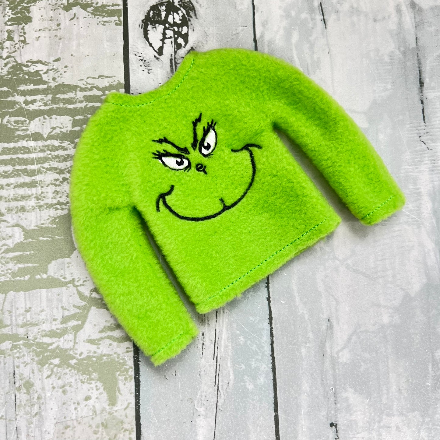 Mean Green Elf Sweater