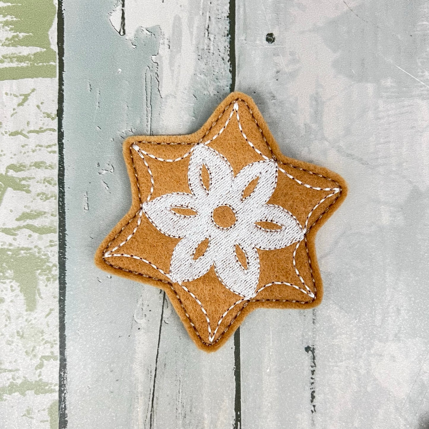 Gingerbread Christmas Cookies Felt Play Food