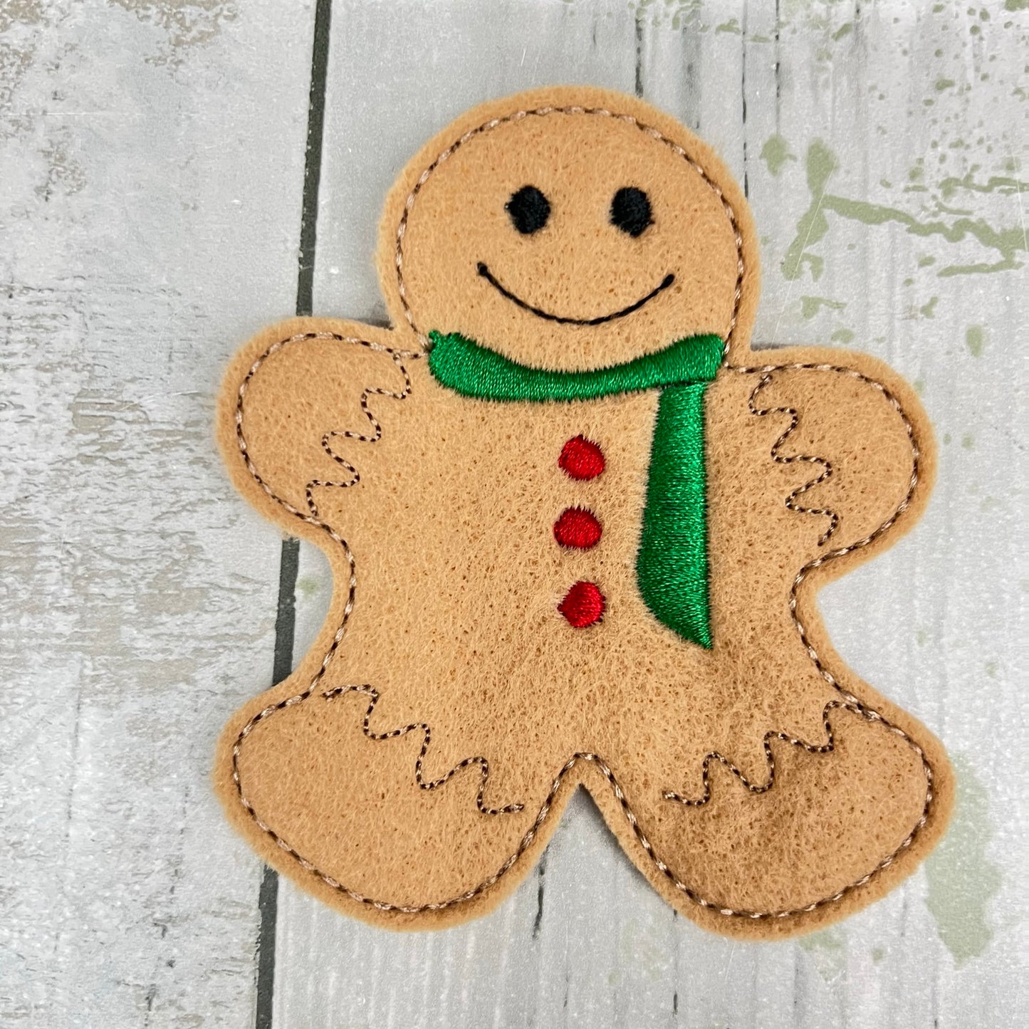 Gingerbread Christmas Cookies Felt Play Food