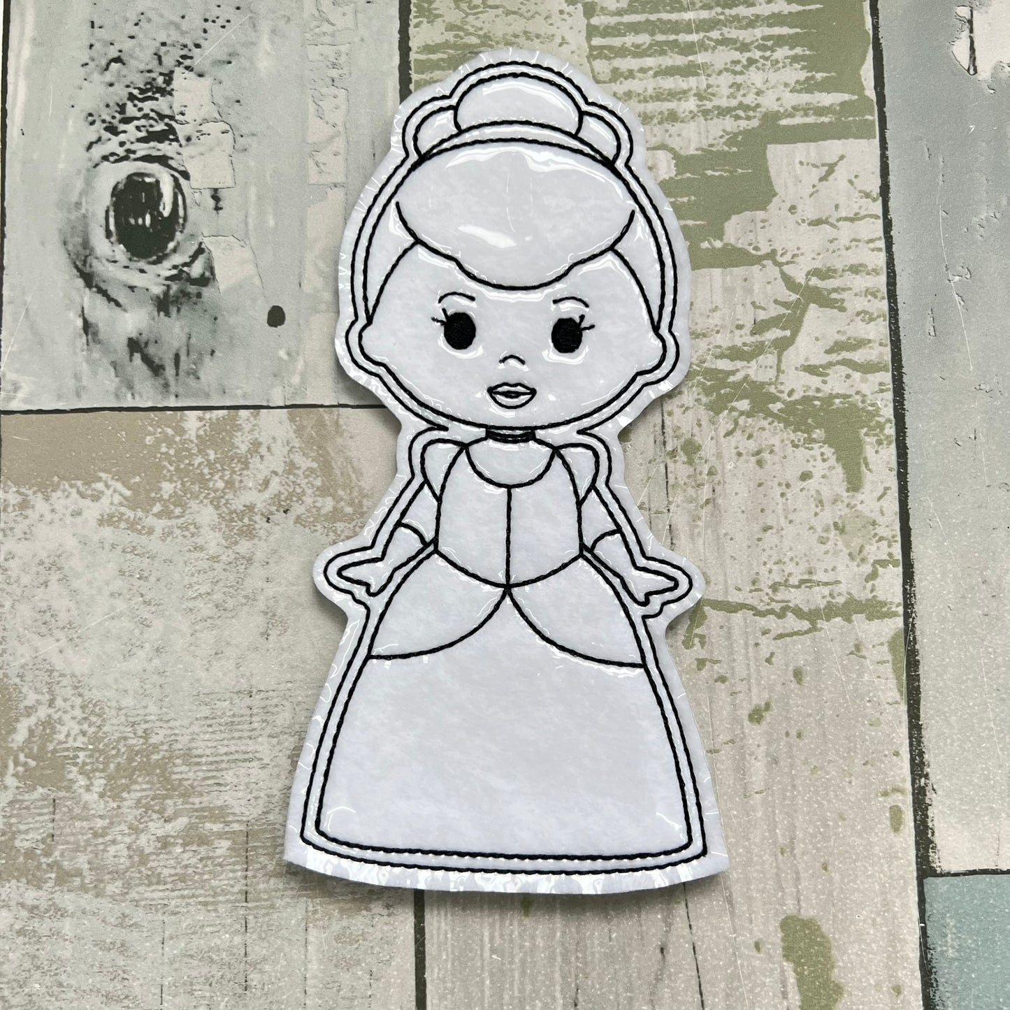 Princess Set 8 Colouring Dolls