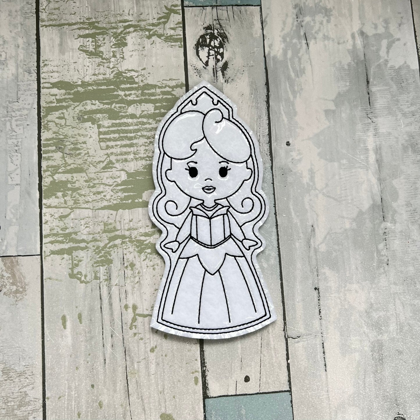 Princess Set 4 Colouring Dolls