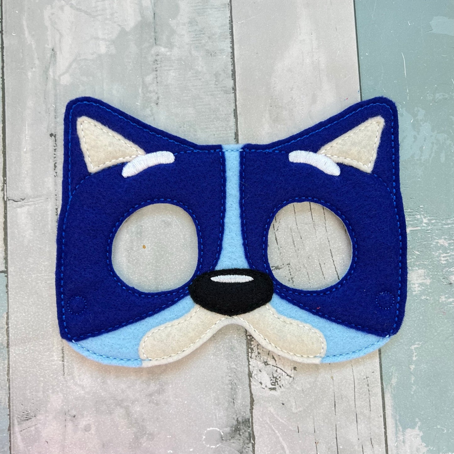 Sad Girl & Family Felt Play Masks