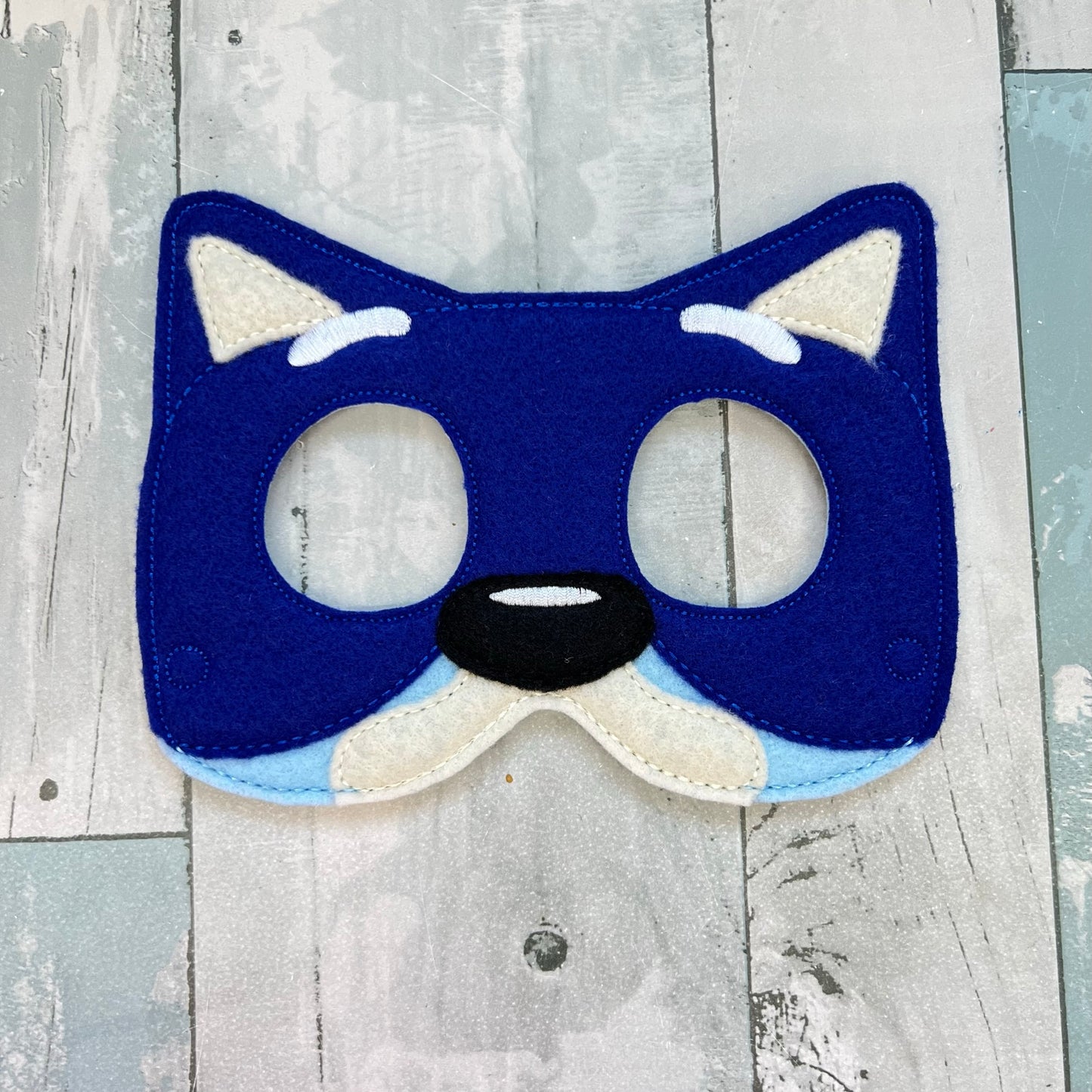 Sad Girl & Family Felt Play Masks