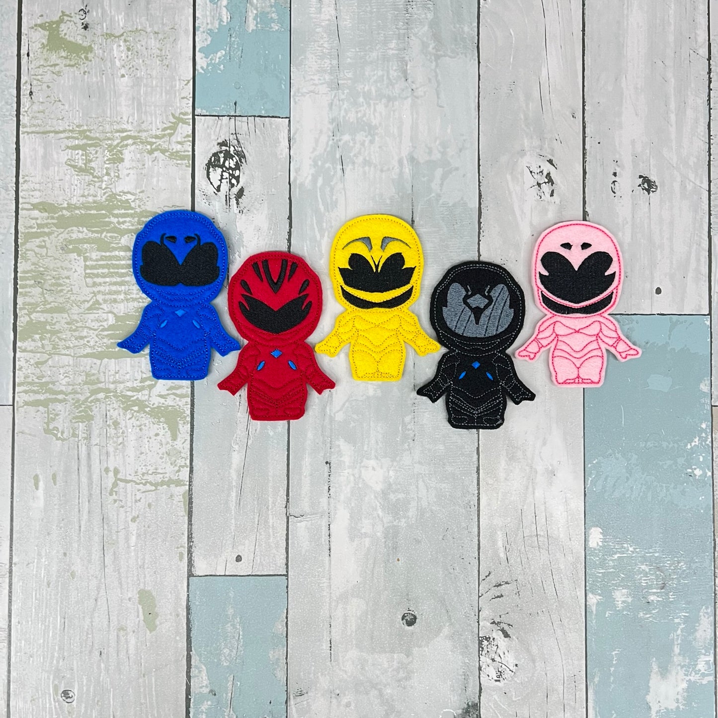 Colour Squad Heroes Finger Puppets
