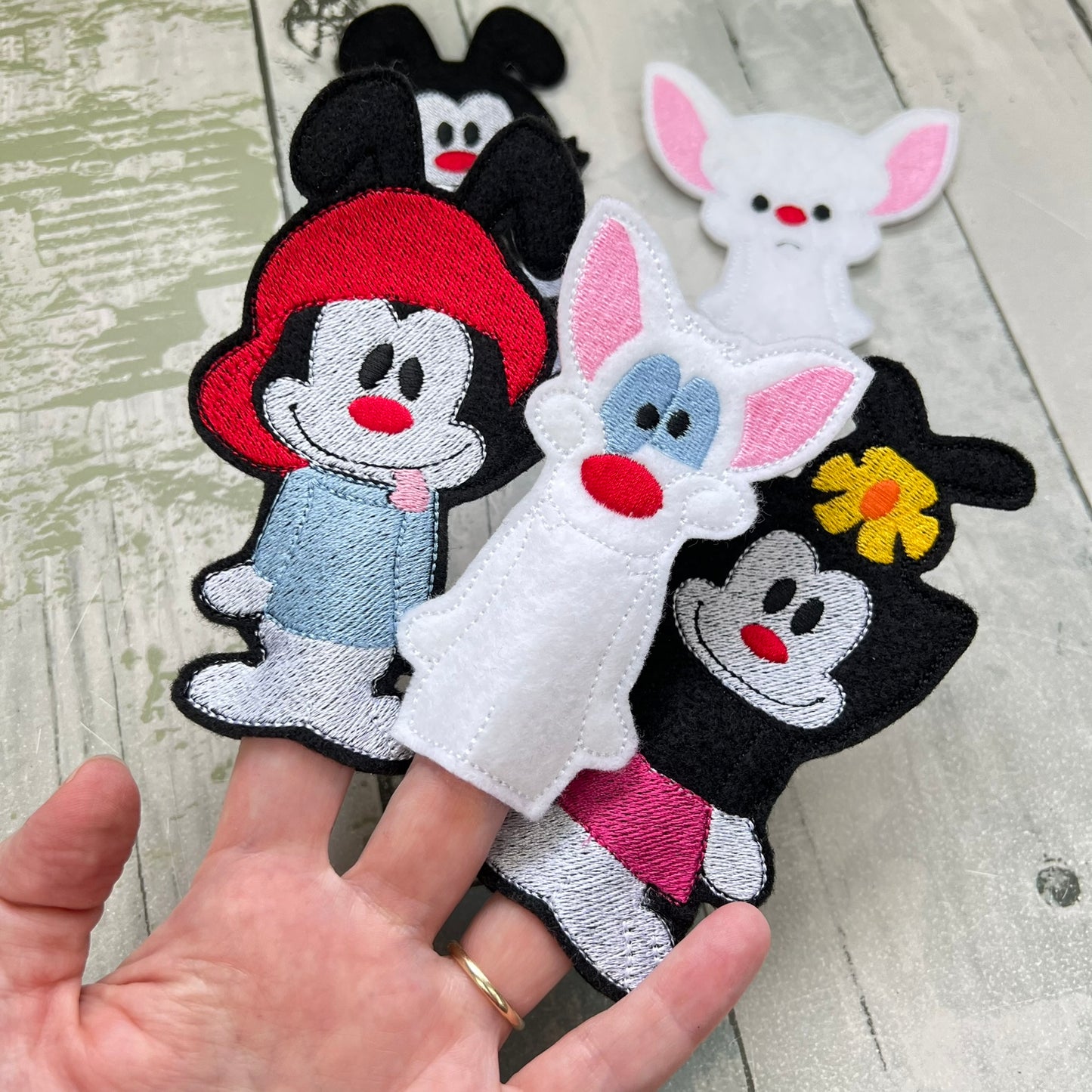 Funny Cartoons Finger Puppets