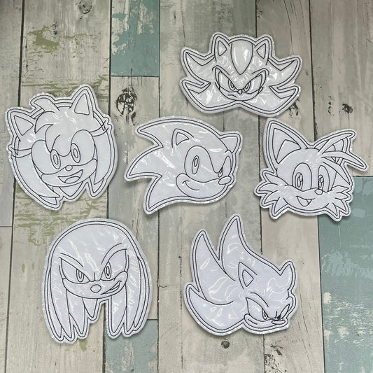 Lightning Fast Set 2 Colouring Dolls