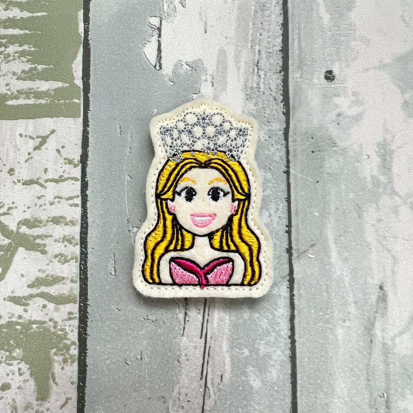 Emerald City Girls Felt Snap Hair Clip
