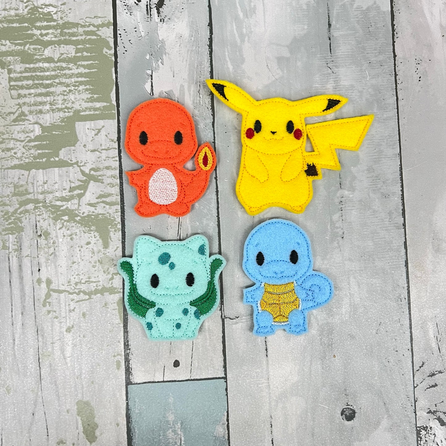Yellow Search Animal Set #1 Finger Puppets