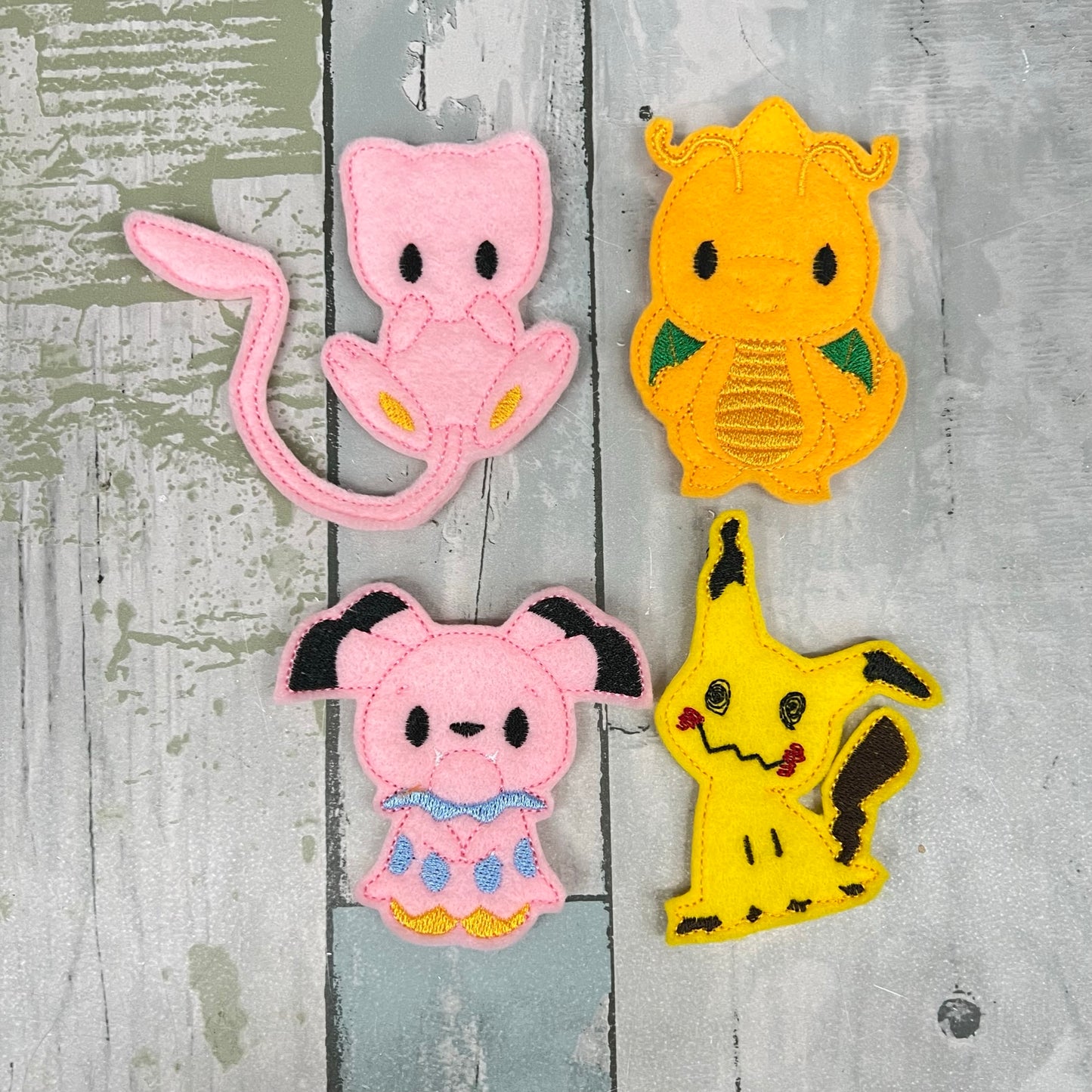 Yellow Search Animal Set #1 Finger Puppets