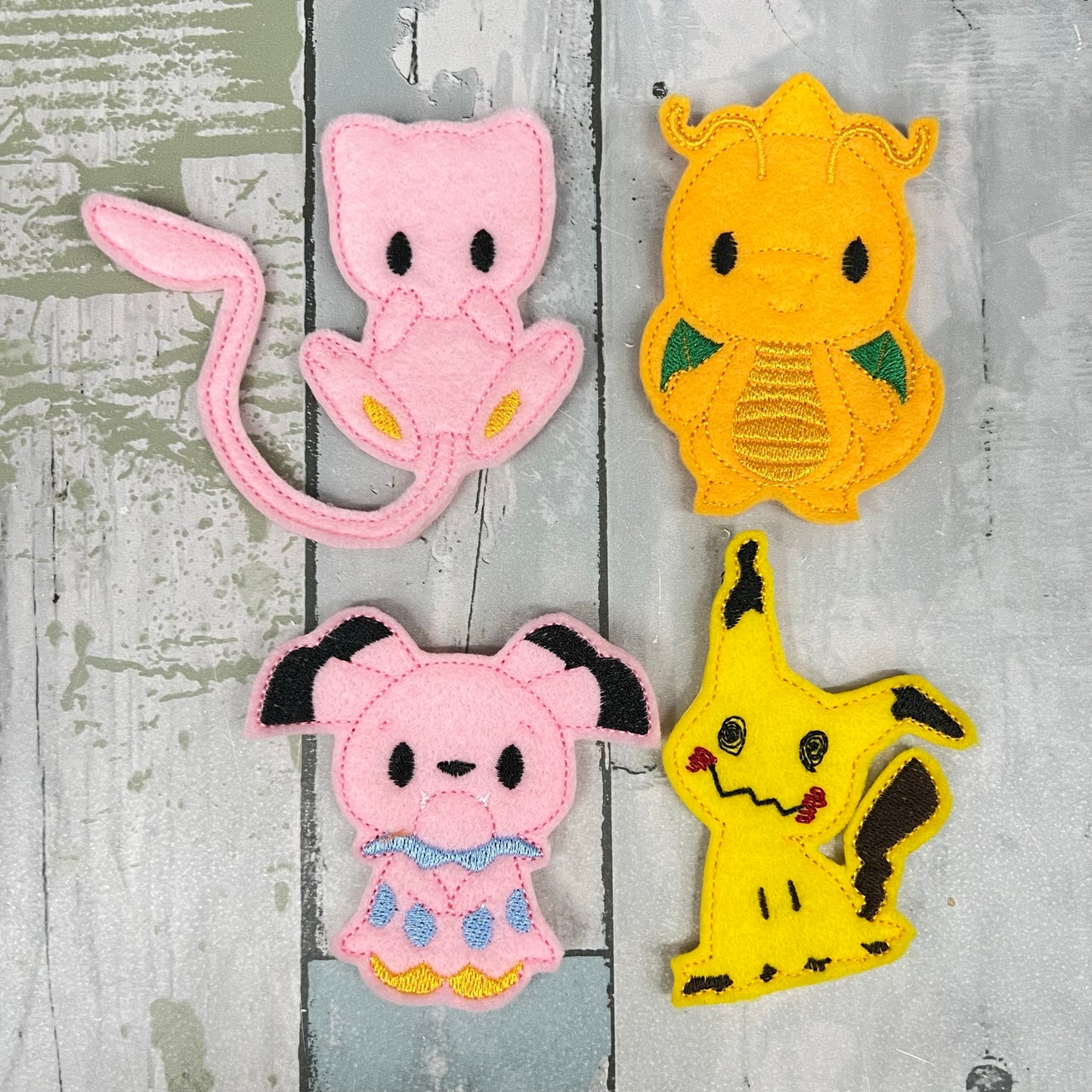 Yellow Search Animal Set #1 Finger Puppets
