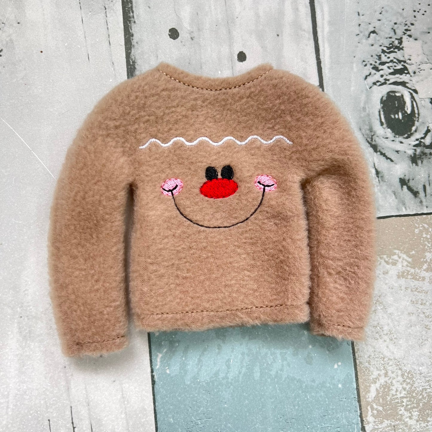 Gingerbread Kids Elf Sweater