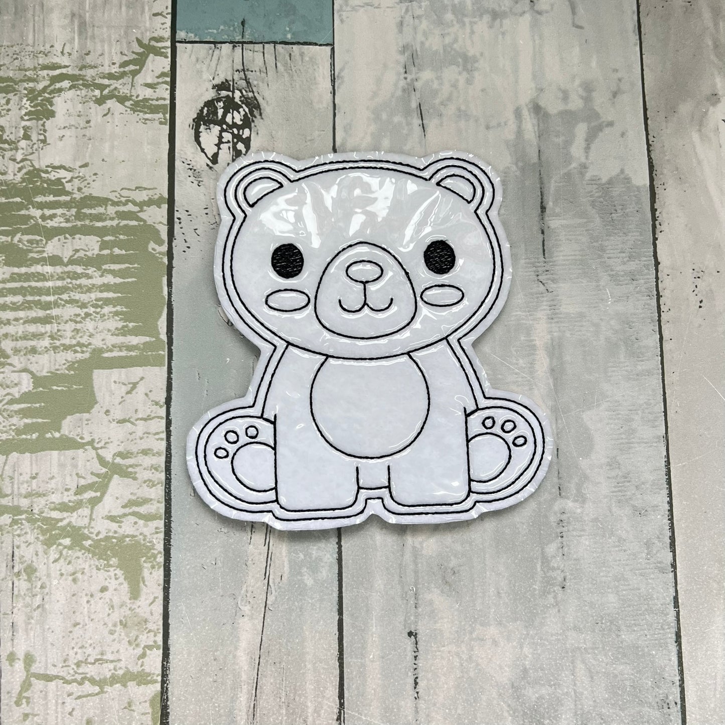 Polar Bear Colouring Doll
