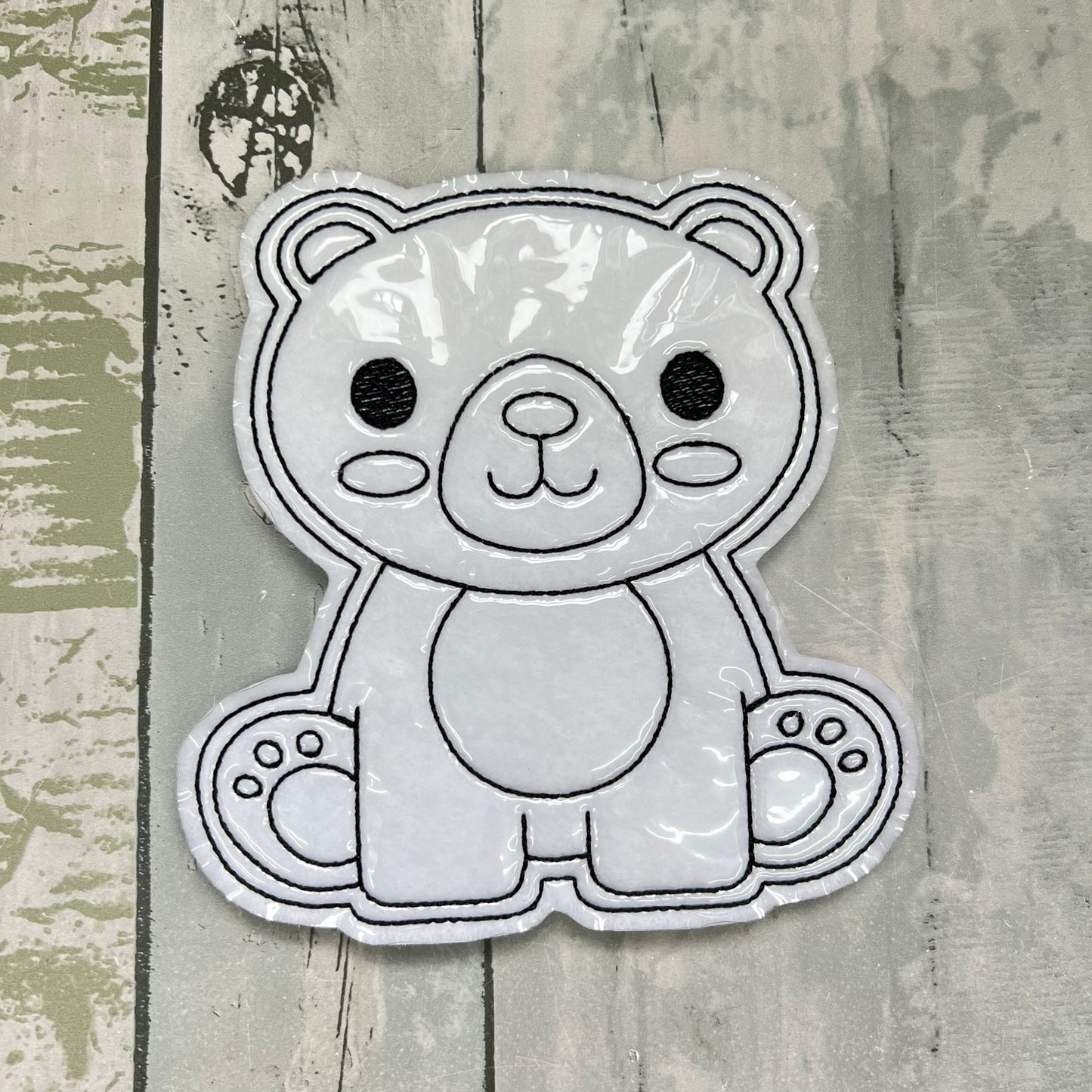 Polar Bear Colouring Doll