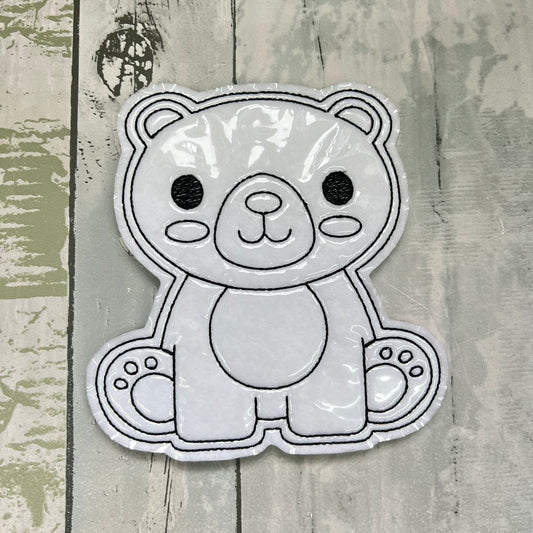 Polar Bear Colouring Doll