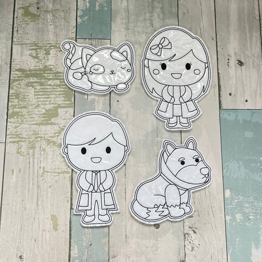 Vet Colouring Dolls