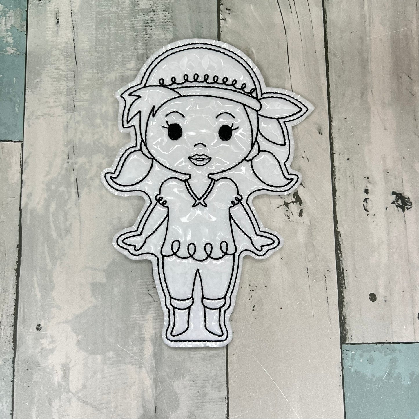 Kids That Don't Grow Up Colouring Dolls