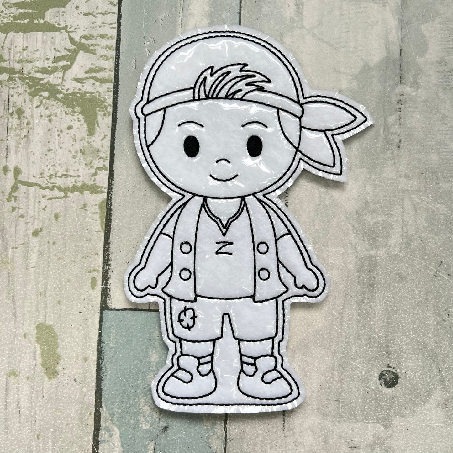 Kids That Don't Grow Up Colouring Dolls