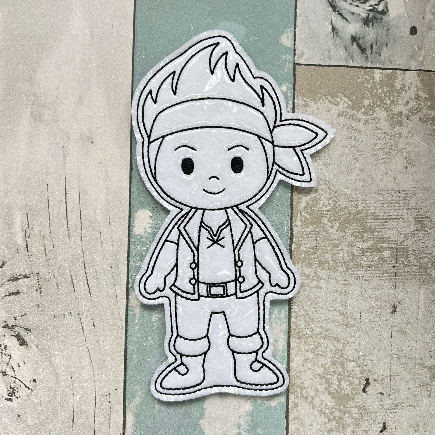 Kids That Don't Grow Up Colouring Dolls