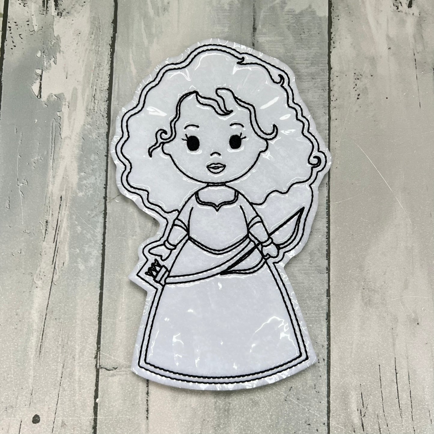 Princess Set 5 Colouring Dolls