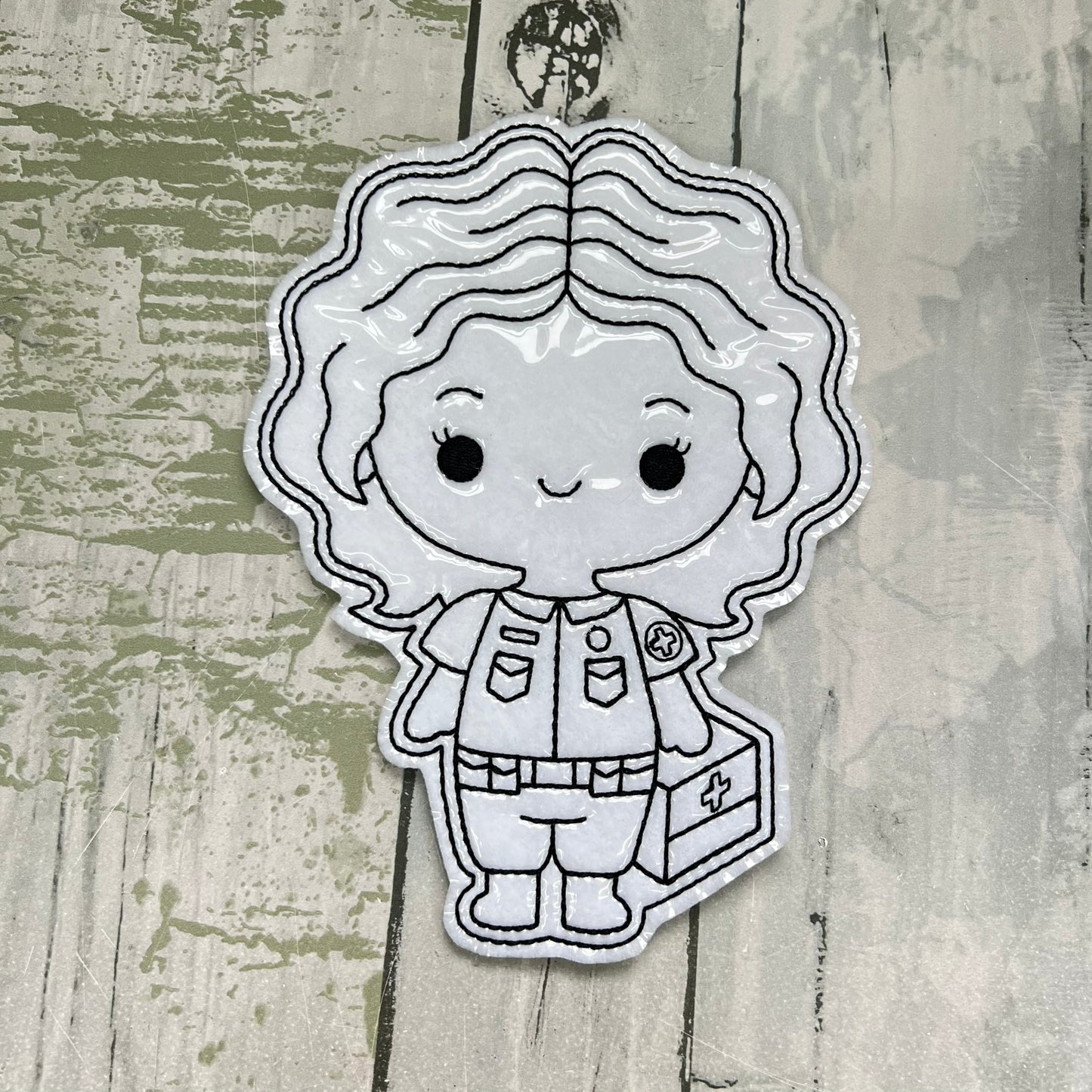 Hero EMT Colouring Dolls