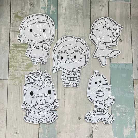 Feeling Friends Colouring Dolls