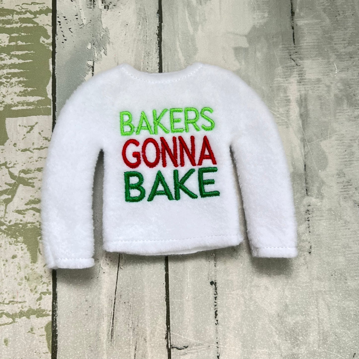 Bakers Gonna Bake Elf Sweater