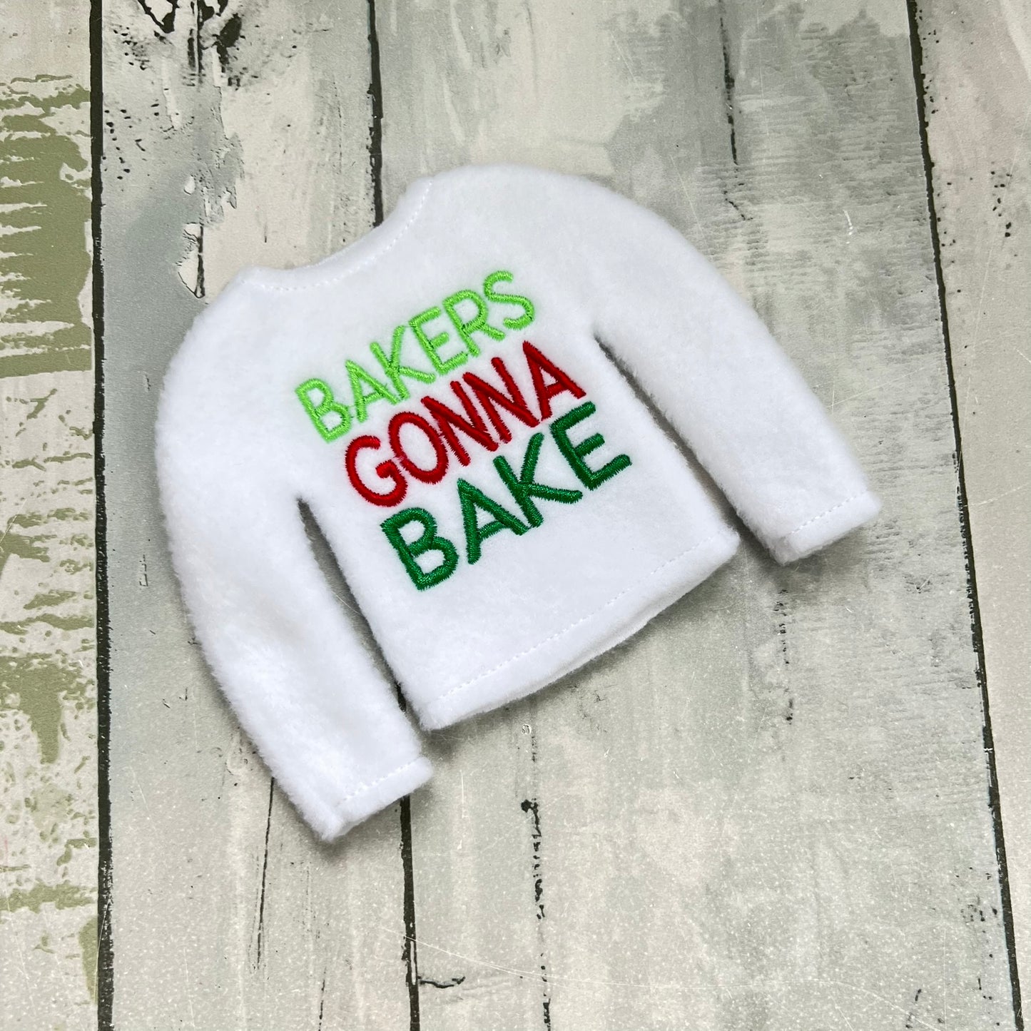 Bakers Gonna Bake Elf Sweater