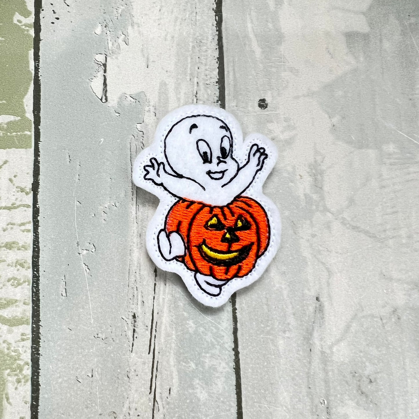Friendly Spirit Felt Snap Hair Clip