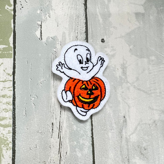 Friendly Spirit Felt Snap Hair Clip