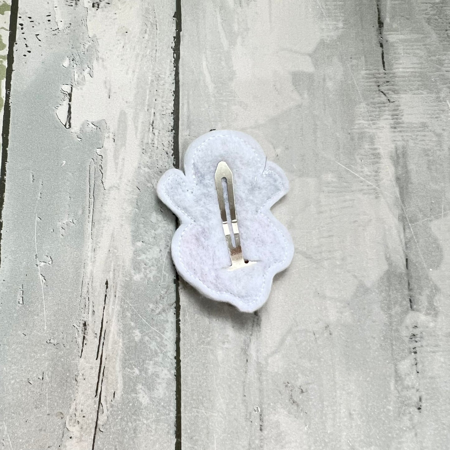 Friendly Spirit Felt Snap Hair Clip